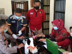 Di Mapolsek Jalancagak 80 Personel Empat Polsek Divaksinasi Covid-19