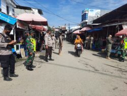 Operasi Yustisi, Polres Sinjai Bersama Tim Gabungan Giatkan 5M Kepada Masyarakat.