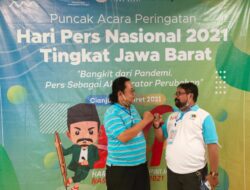 Ketua PWI Perwakilan Subang H.Nano.S.SH Hadiri HPN 2021 Tngkat Jawa Barat