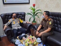 Kapolres Serdang Bedagai Menerima Kunjungan Kajari Serdang Bedagai