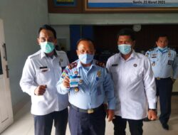 Sukseskan P4GN, Seluruh Petugas Lapas Binjai Jalani Tes Urine