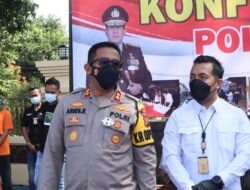 Press Conference Penangkapan Pelaku Tindak Pidana Pencurian Dengan Pemberatan