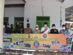 Implementasikan Program Kapolda Banten, Kabidhumas Polda Banten Saba Pesantren ke Ponpes Raudatul UlumSaba Pesantren.