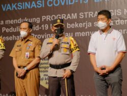 Gelar Vaksin Massal, Kapolda Riau: Kita Dukung Penuh Program Strategis Nasional Vaksin Covid-19