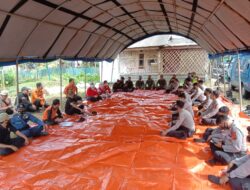 Tanggap Akan Bencana Alam, Babinsa Koramil Bogor Utara Ikuti Pengarahan Simulasi Tanggap Darurat Bencana Alam