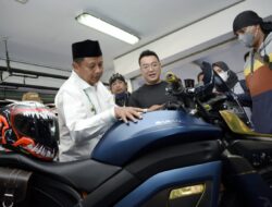 Test Drive Motor Listrik Anubis, Wagub UU: Keren Motor Bisa Buat Listrik Rumah