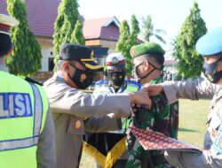 Polres Bulukumba Laksanakan Apel Gelar Pasukan Operasi Keselamatan 2021