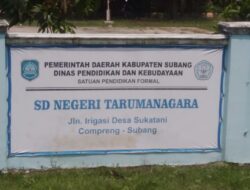 SD Negeri Tarumanagara Sudah Tidak Bergenteng Hanya Menunggu Roboh