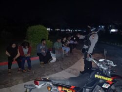 Cegah Aksi Kriminal, Personil Polres Gowa Patroli Kesejumlah Lokasi