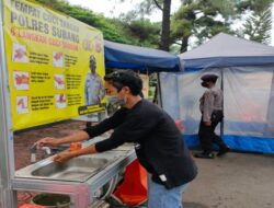 Kegiatan Cuci Tangan, Pengukuran Suhu Tubuh Dan Penggunaan Bilik Antiseptik Serta Penerapan Protokol Kesehatan