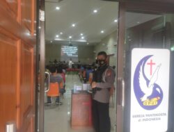 Kegiatan Ibadah Kebhaktian Rutin Mingguan Di Gereja Yang Berada Di Daerah Hukum Polsek Pusakanagara