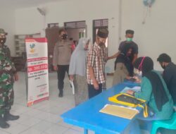 Giat Pengawalan Dan Pengamanan Penyaluran Bantuan Sosial Tunai (BST) Dari Kemensos RI Tahap III Dan IV Tahun 2021.