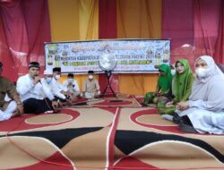 Kapolres muaro jambi,AKBP,Ardiyanto,S.I.K,M.H. hadiri acara giat safari ramadhan di desa sungai gelam,kec,sungai gelam.