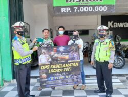 Giat Operasi Keselamatan Lodaya 2021 Polsek Pamanukan