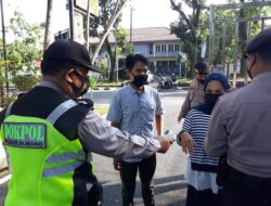 Dirgantara7.Com//Kegiatan Cuci Tangan, Pengukuran Suhu Tubuh Dan Penggunaan Bilik Antiseptik Serta Penerapan Protokol Kesehatan