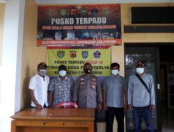 Ops Aman Nusa II, Melaksanakan Pengecekan Dan Sosialisasi Posko PPKM Tingkat Rt Dan Rw