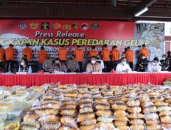 Polri Ungkap Peredaran 2,5 Ton Ganja, 10,1 Juta Jiwa Terselamatkan