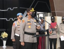 Upacara Pemberian Penghargaan Kapolres Subang Kepada Personel Polres Subang