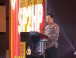 Kapolri. Lauching SP2HP Online,Semoga Tidak Ada Lagi Sumbatan Komunikasi