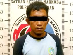 Diduga Menggunakan Sabu, Satu Pria Asal Lampung Utara Diamankan Polisi