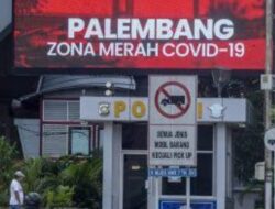 Kota Palembang Sumsel masih berstatus zona merah Covid-19