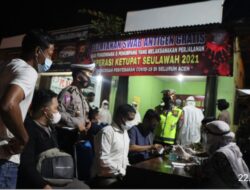 Ditlantas Polda Aceh Gelar Pelayanan Swab Antigen Gratis di Terminal Lueng Bata