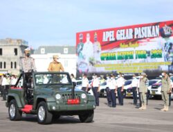 Polda Sumut, Kodam I/BB, dan Pemprovsu Apel Gelar Pasukan Pengamanan Idul Fitri