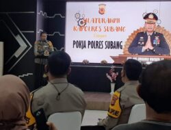 Kapolres Subang Minta Media Bantu Sosialisasikan Prokes Ke Masyarakat