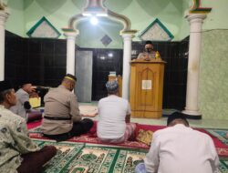 Ba’da Shalat Subuh Berjamaah Bhabinkamtibmas Kultum Tentang Kamtibmas Kepada Jamaah