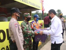 Pengecekan Pos Pam Perbatasan Dan Check Point Dalam Rangka Pemantauan Dan Penyekatan Ops Ketupat Lodaya Tahun 2021