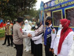 Kapolda Sumut dan Pangdam I/BB Cek Pos Pam Penyekatan III Jalinsum Aceh – Medan