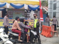 Hari Pertama, Larangan Mudik, 148 Unit Kendaran Disuruh Putar Balik Oleh Petugas