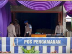 Pengecekan Pos Pengamanan Lebaran, Kecamatan Permata Oleh Kapolres Bener Meriah.