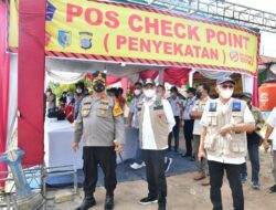 Larangan Mudik, Bupati Batu Bara & Kapolres Tinjau Cek Poin Di Perbatasan Kab Batu Bara