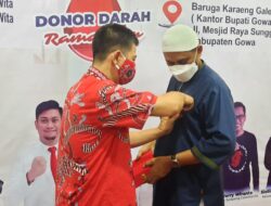 Salut, Kapolres Gowa Penuhi Janji Donorkan Darah Untuk Kemanusiaan