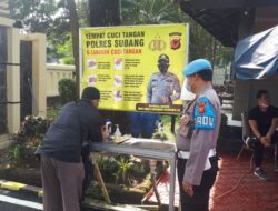 Pelaksanaan Kegiatan Cuci Tangan, Pengukuran Suhu Tubuh