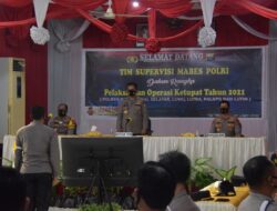 Kapolres Sinjai Dan Ke 6 Kapolres Lainnya Hadiri Supervisi Operasi Ketupat 2021