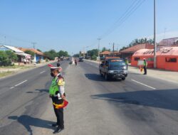 Situasi Terkini Arulin Ops Pos Pan Check Point’ Se wo Harjo Pusakanagara