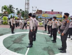 Apel Pagi Personil Polres Indragiri Hilir