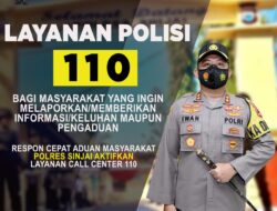 Call Center Polisi 110 Hadir di Kabupaten Sinjai, Kapolres Ajak Warga Gunakan dengan Bijak