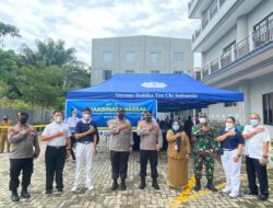 Kolresta Barelang Tinjau Pelaksanaan Vaksinisi Massal Masyarakat, Pekerja Dan Pelayanan Publik Lansia Di Kota Batam