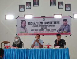 Anggota DPRD Dapil III Reses di Desa Barambang