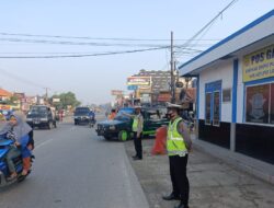 Giat Anggota Lantas Melaksanakan Pelayanan Kepada Masyarakat