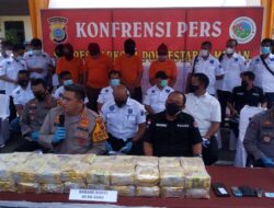 Kapolrestabes Medan : Iptu Irwanta Sembiring,SH,MH Berhasil Gagalkan Peredaran 40kg Sabu