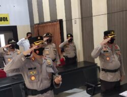 Polres Buol Gelar Upacara Virtual Hari Lahir Pancasila