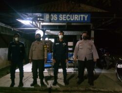Kegiatan Patroli Malam Polsek Cibogo ke PT. Dahana Persesro