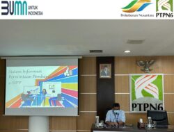 PTPN VI Jambi, Lauching/ Luncurkan Aplikasi Berbasis Elektronik