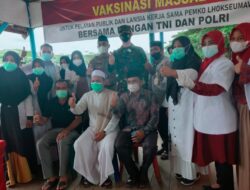 Pimpinan Dayah dan Tokoh Agama di Kota Lhokseumawe Ikut Vaksin Gratis