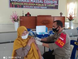 Polres Bener Meriah Berikan Vaksinasi Gratis Kepada Warga