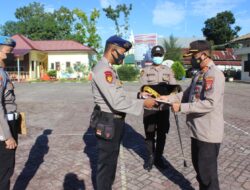 31 personil mendapatkan penghargaan dari Kapolres Nias Selatan